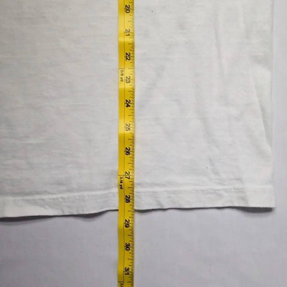 Polo Ralph Lauren Long Sleeve White Shirt Mens Large Embroidered Logo T-shirt